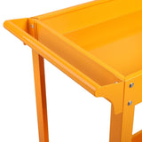 GearWrench GWMSC 36" 2-Shelf Steel Utility Cart — 440 lb Capacity, Locking Casters