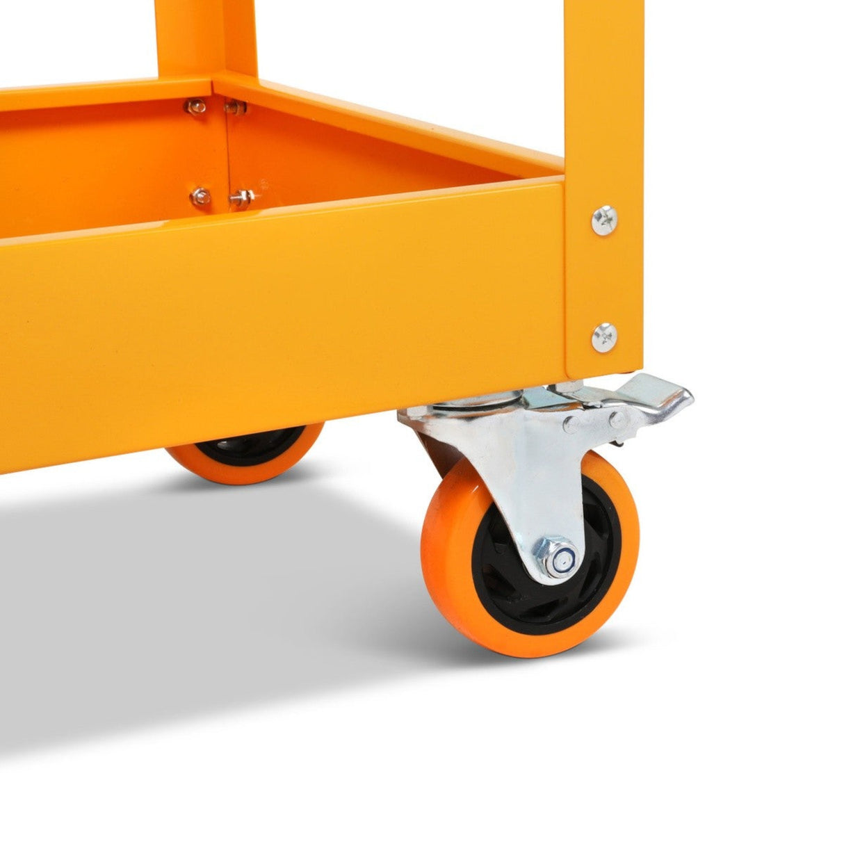 GearWrench GWMSC 36" 2-Shelf Steel Utility Cart — 440 lb Capacity, Locking Casters