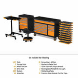 GearWrench MEGAMOD1024 1,024-Pc Master Technician Set — 52" GSX Cabinet, Modular Foam Trays
