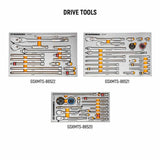 GearWrench MEGAMOD1024 1,024-Pc Master Technician Set — 52" GSX Cabinet, Modular Foam Trays