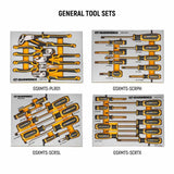 GearWrench MEGAMOD1268 1,268-Pc Master Technician Set — 72" GSX Cabinet, Modular Foam Trays