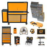 GearWrench MEGAMOD1331 1,331-Pc Mechanics Tool Set — 6 Storage Units, 27 Foam Modules