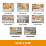 GearWrench MEGAMOD1858 1,858-Pc Mechanics Tool Set — 9 Storage Units, 37 Foam Modules