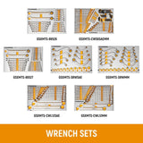 GearWrench MEGAMOD1858 1,858-Pc Mechanics Tool Set — 9 Storage Units, 37 Foam Modules