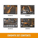 GearWrench MEGAMOD1858 1,858-Pc Mechanics Tool Set — 9 Storage Units, 37 Foam Modules