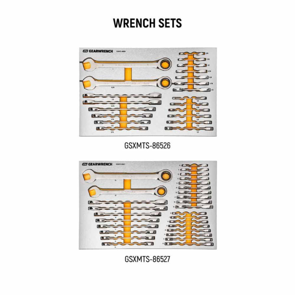GearWrench MEGAMOD873 873-Pc Master Technician Set — 41" GSX Cabinet, Modular Foam Trays