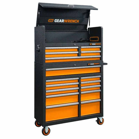 GearWrench MEGAMOD873 873-Pc Master Technician Set — 41" GSX Cabinet, Modular Foam Trays