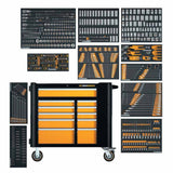 GearWrench MEGAMODMRO 614-Pc Master Technician Set — 42" GSX Mobile Workstation, Custom Foam