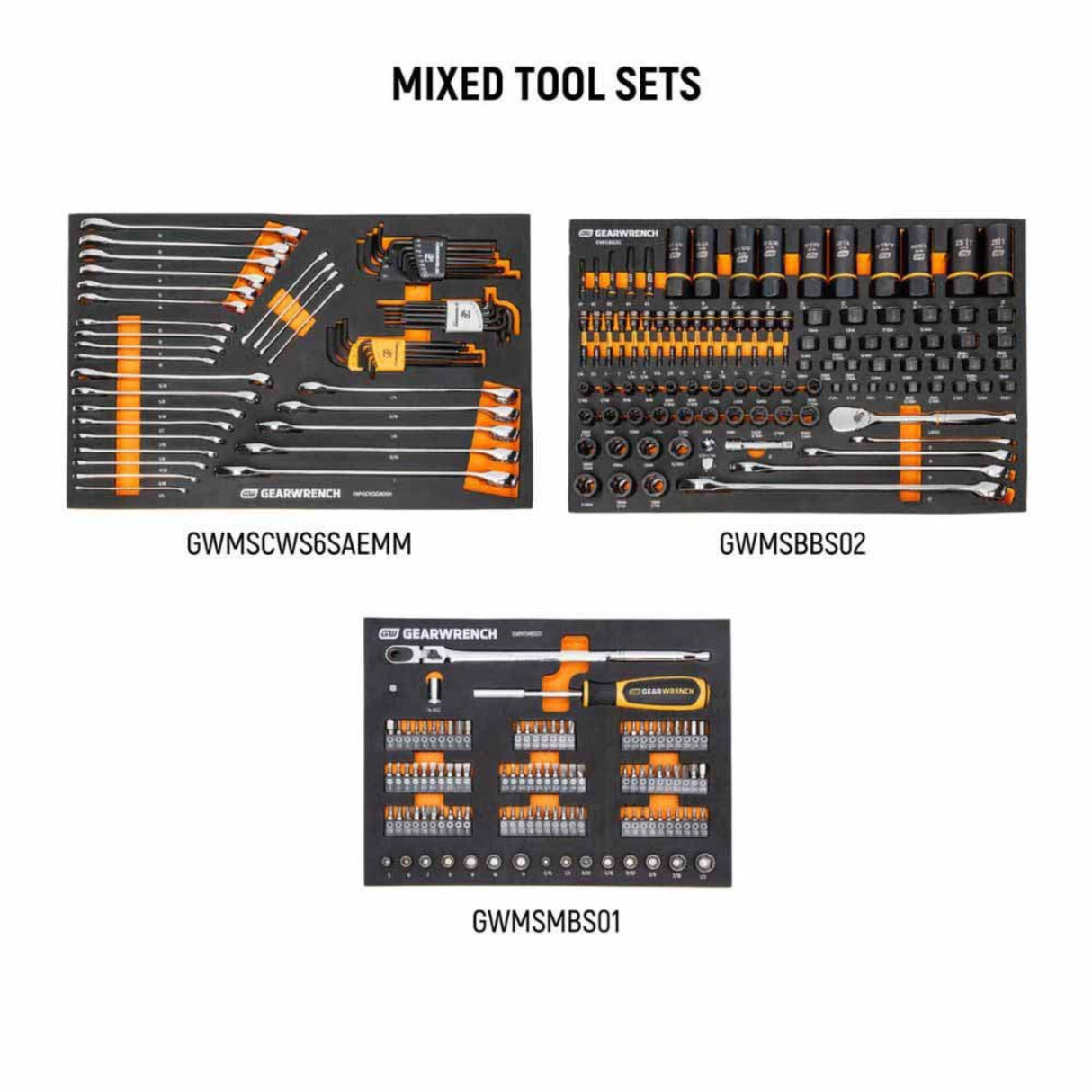 GearWrench MEGAMODPRO 791-Pc Master Technician Set — 26" GSX Chest & Cart, Foam Trays