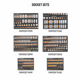 GearWrench MEGAMODPRO 791-Pc Master Technician Set — 26" GSX Chest & Cart, Foam Trays