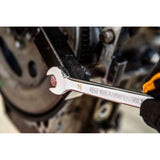 GearWrench 86928 16-Pc 90-Tooth 12-Point Ratcheting Combination Wrench Set — Metric