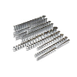 GearWrench 89073 163-Pc 6-Point Master Socket Set — 1/4", 3/8", 1/2" Drive, SAE & Metric