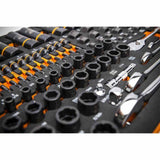 GearWrench GWMSBBS02 97-Pc Bolt Biter Extraction Tool Set — 1/4", 3/8", 1/2" Drive, Foam Tray