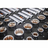 GearWrench GWMSSKT12MM 67-Pc 1/2" Drive Master Metric Socket Set — 6 & 12 Point, Foam Tray