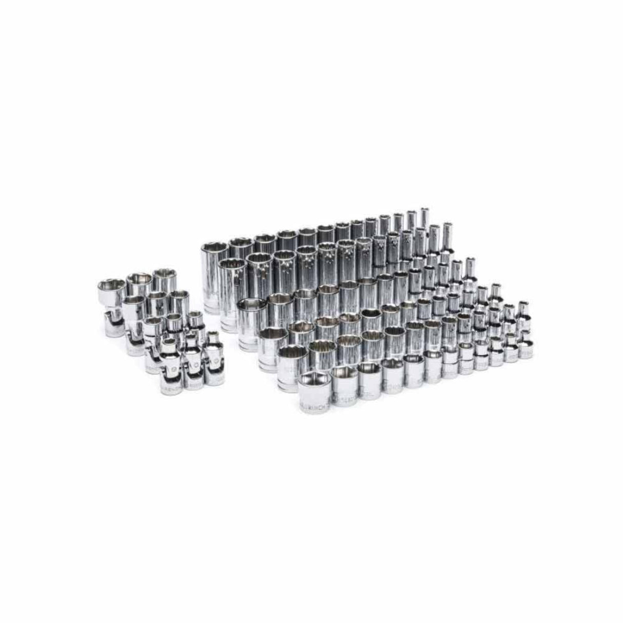 GearWrench GWMSSKT14MM 89-Pc 1/4" Drive Master Metric Socket Set — 6 & 12 Point, Foam Tray