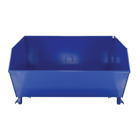 Vestil H Series Low-Profile 90° Self-Dumping Steel Hoppers | Dump From the Seat, Easy-Load Front Edge, 0.25–2 Cubic Yard, 2,000–6,000 lb