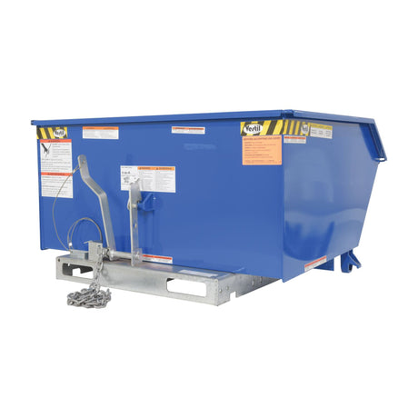 Vestil High Strength Self-Dumping Steel Hoppers | 100,000 PSI Steel, Dent & Puncture Resistant, Foundry-Grade, 4,000–6,000 lb
