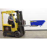 Vestil H Series Low-Profile 90° Self-Dumping Steel Hoppers | Dump From the Seat, Easy-Load Front Edge, 0.25–2 Cubic Yard, 2,000–6,000 lb