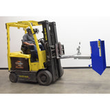 Vestil H Series Low-Profile 90° Self-Dumping Steel Hoppers | Dump From the Seat, Easy-Load Front Edge, 0.25–2 Cubic Yard, 2,000–6,000 lb