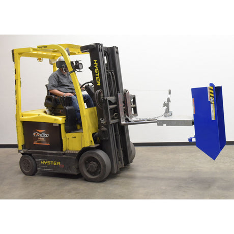 Vestil H Series Low-Profile 90° Self-Dumping Steel Hoppers | Dump From the Seat, Easy-Load Front Edge, 0.25–2 Cubic Yard, 2,000–6,000 lb