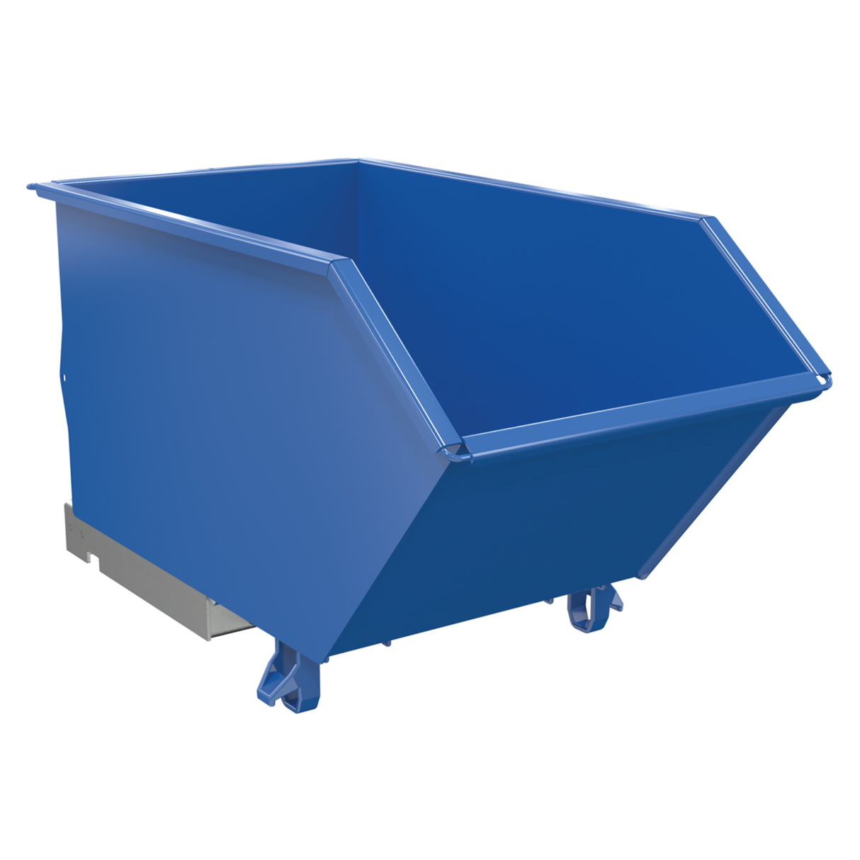 Vestil High Strength Self-Dumping Steel Hoppers | 100,000 PSI Steel, Dent & Puncture Resistant, Foundry-Grade, 4,000–6,000 lb