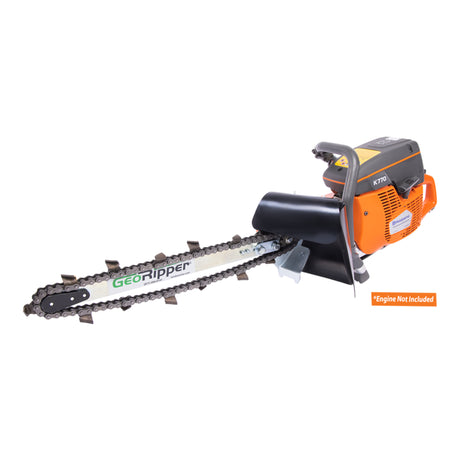 MiniTrencher GeoRipper T/A Trenching Attachment for Husqvarna Power Cutters – Converts K770 & K970 Saws to a Mini Trencher, 16"/20"/27" Depth