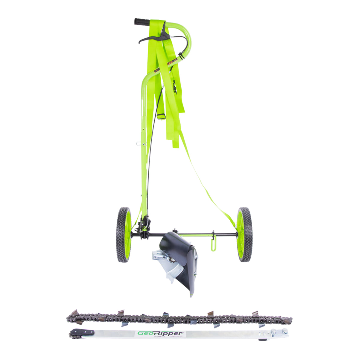 MiniTrencher GeoRipper T/A Trenching Attachment for Husqvarna Power Cutters – Converts K770 & K970 Saws to a Mini Trencher, 16"/20"/27" Depth