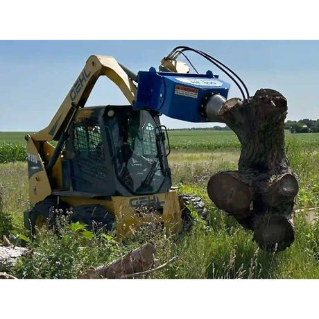 U.S. Pride HF-300 Hands-Free Cone Screw Log Splitter for Large Skid Steers & Mini Excavators