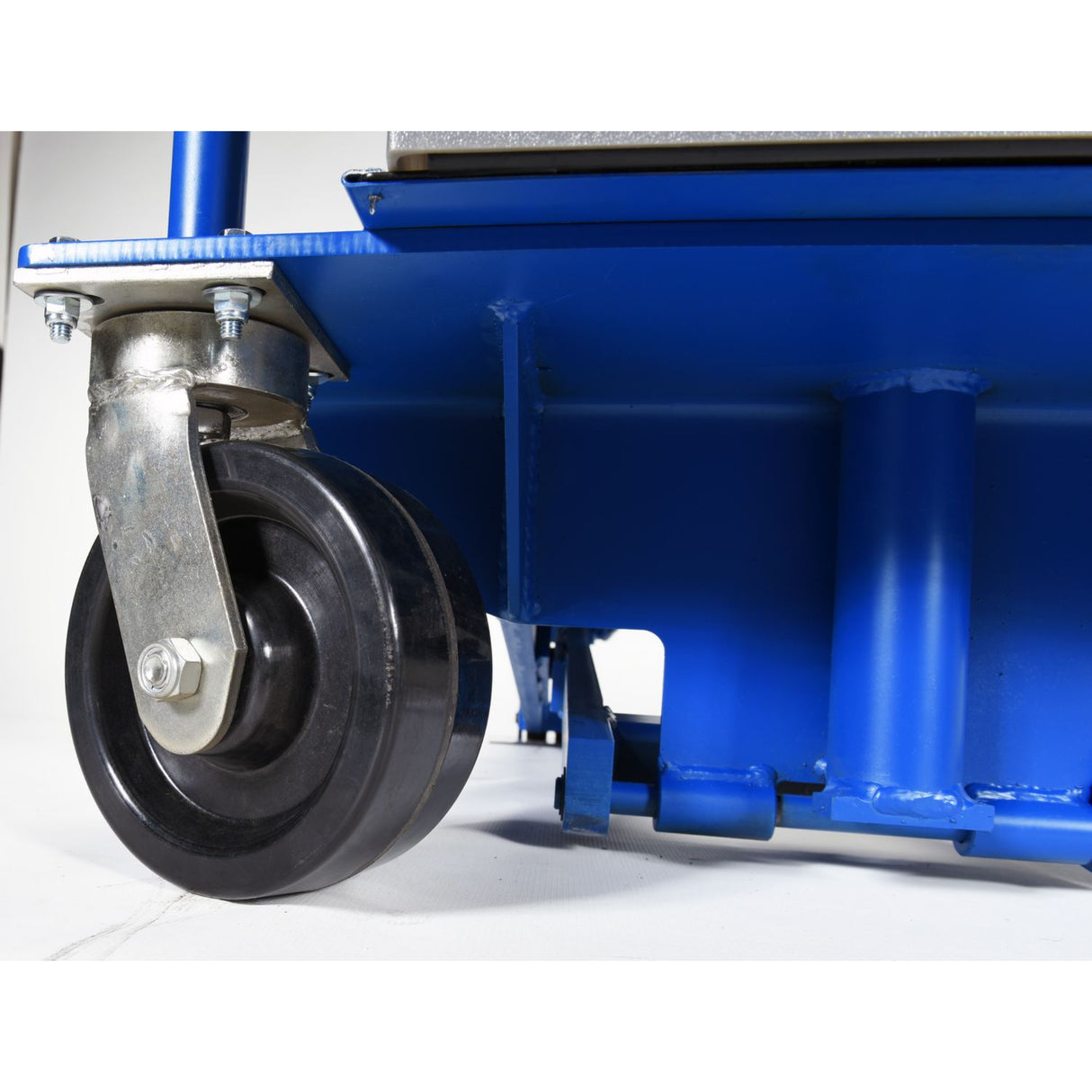 Vestil HIPM High Rise Lift Truck — Powered Ergonomic Skid Lifter, 2,500 lb Capacity