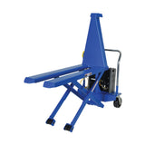 Vestil HIPM High Rise Lift Truck — Powered Ergonomic Skid Lifter, 2,500 lb Capacity