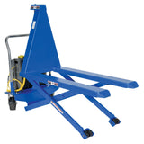 Vestil HIPM High Rise Lift Truck — Powered Ergonomic Skid Lifter, 2,500 lb Capacity