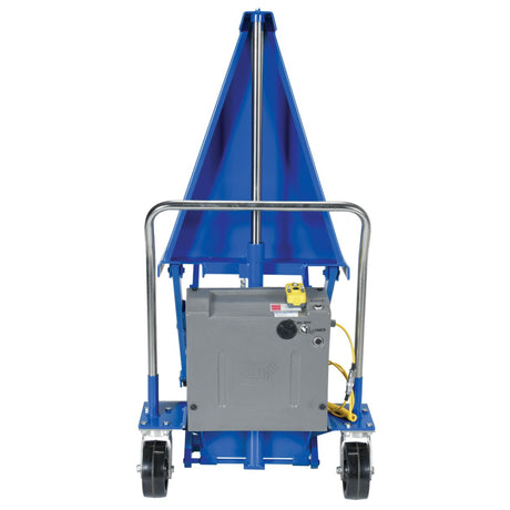 Vestil HIPM High Rise Lift Truck — Powered Ergonomic Skid Lifter, 2,500 lb Capacity