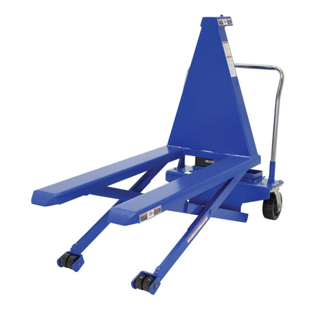 Vestil HIPM High Rise Lift Truck — Powered Ergonomic Skid Lifter, 2,500 lb Capacity