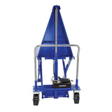 Vestil HIPM High Rise Lift Truck — Powered Ergonomic Skid Lifter, 2,500 lb Capacity