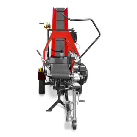 MechMaxx - Firewood Log Splitter Processor with Conveyor 20 Ton Hydraulic Wood Splitter, 24” Log Capacity, 18” Chainsaw HLS20
