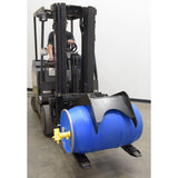 Vestil HMG-35-4 Fork Truck Grapple Attachment — Hydraulic 4,000 lb Forklift Grabber for Rolls, Pipe & Logs