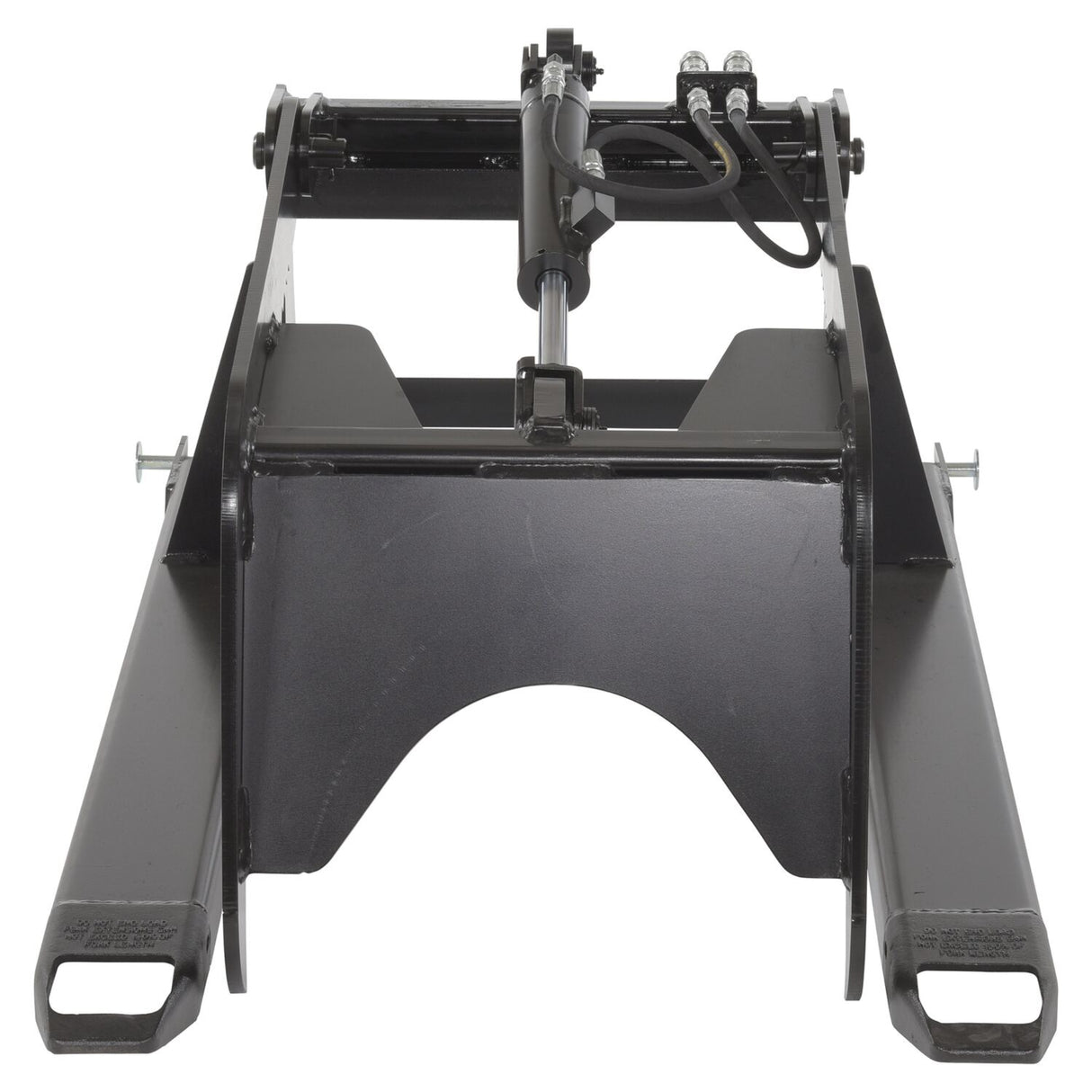 Vestil HMG-35-4 Fork Truck Grapple Attachment — Hydraulic 4,000 lb Forklift Grabber for Rolls, Pipe & Logs