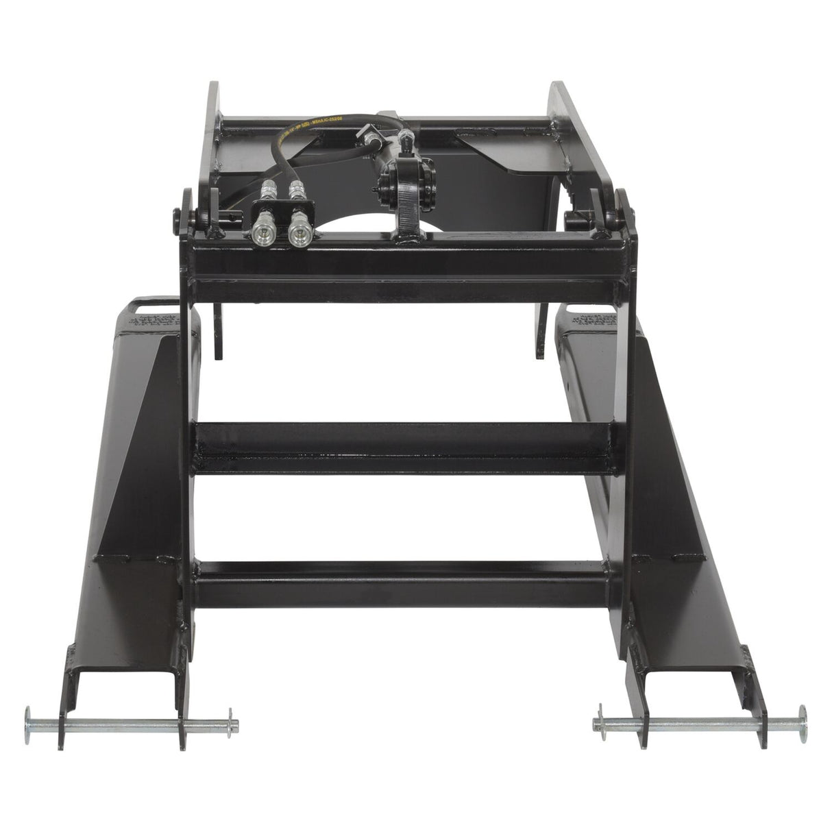 Vestil HMG-35-4 Fork Truck Grapple Attachment — Hydraulic 4,000 lb Forklift Grabber for Rolls, Pipe & Logs