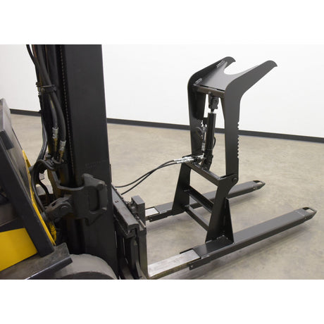 Vestil HMG-35-4 Fork Truck Grapple Attachment — Hydraulic 4,000 lb Forklift Grabber for Rolls, Pipe & Logs