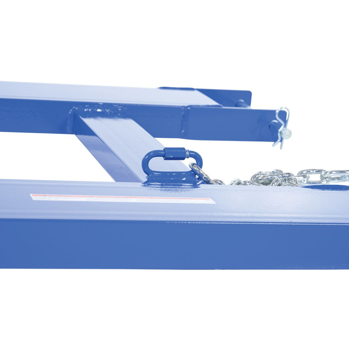 Vestil HOOK-BASE Fork Truck Tow Base — Forklift Tow Hitch Attachment for Trailers & Equipment, 4,000 lb