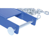 Vestil HOOK-BASE Fork Truck Tow Base — Forklift Tow Hitch Attachment for Trailers & Equipment, 4,000 lb