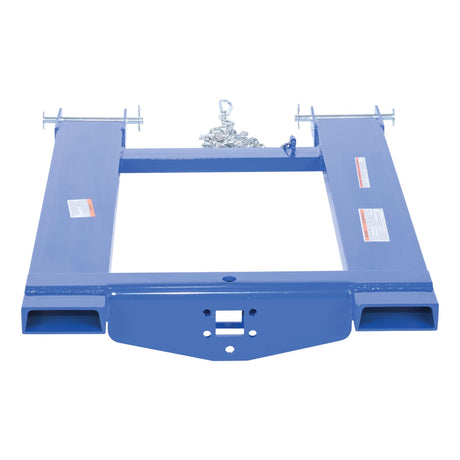 Vestil HOOK-BASE Fork Truck Tow Base — Forklift Tow Hitch Attachment for Trailers & Equipment, 4,000 lb