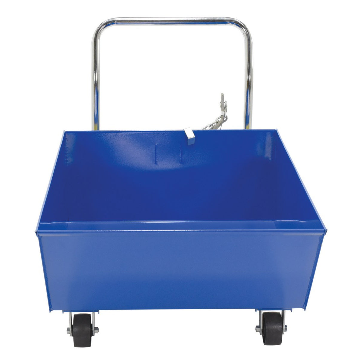 Vestil HOP-LP Low Profile Parts Hoppers | Self-Dumping Chip & Scrap Collection, Fits Under Machines, 2,000 lb, 10-Gauge Steel