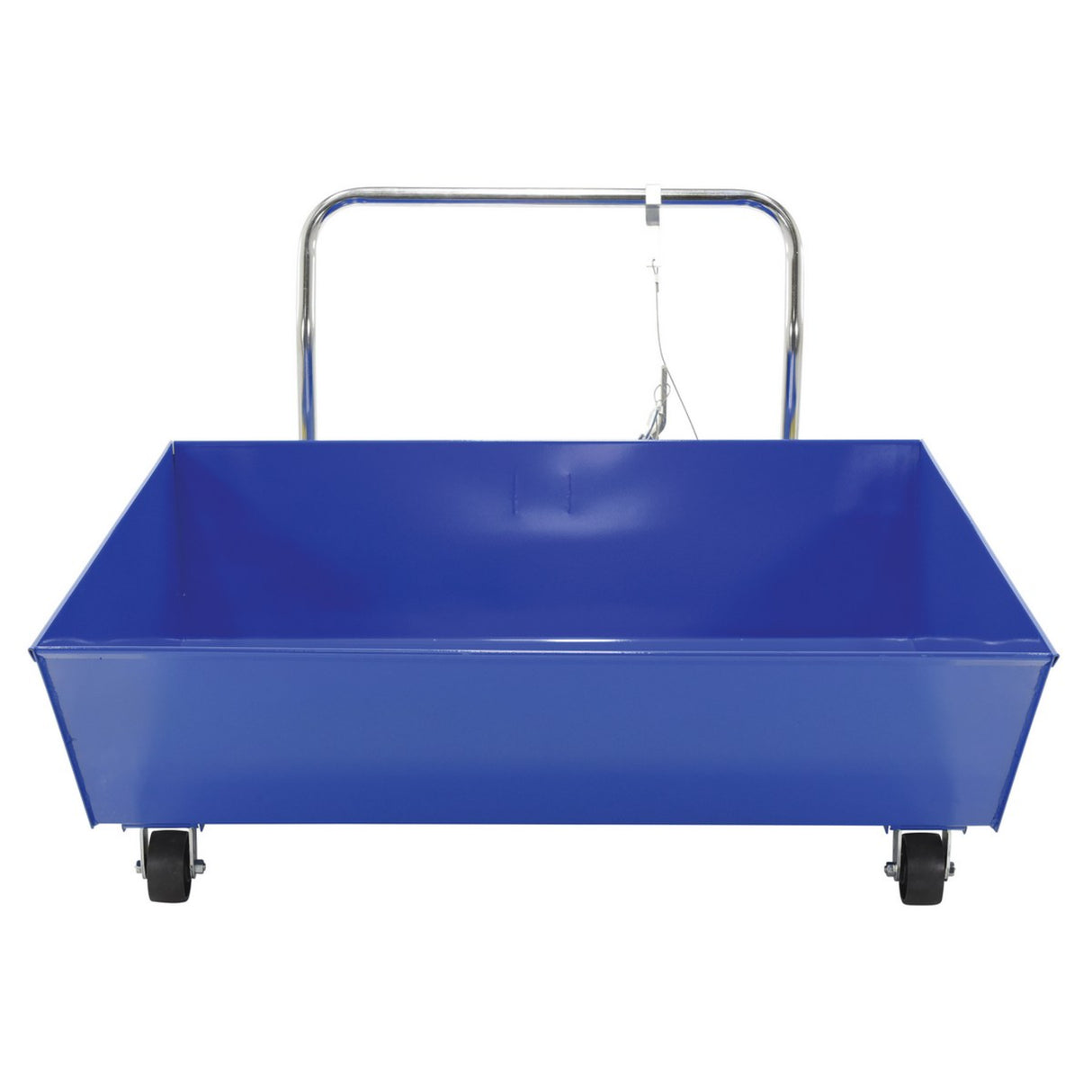 Vestil HOP-LP Low Profile Parts Hoppers | Self-Dumping Chip & Scrap Collection, Fits Under Machines, 2,000 lb, 10-Gauge Steel