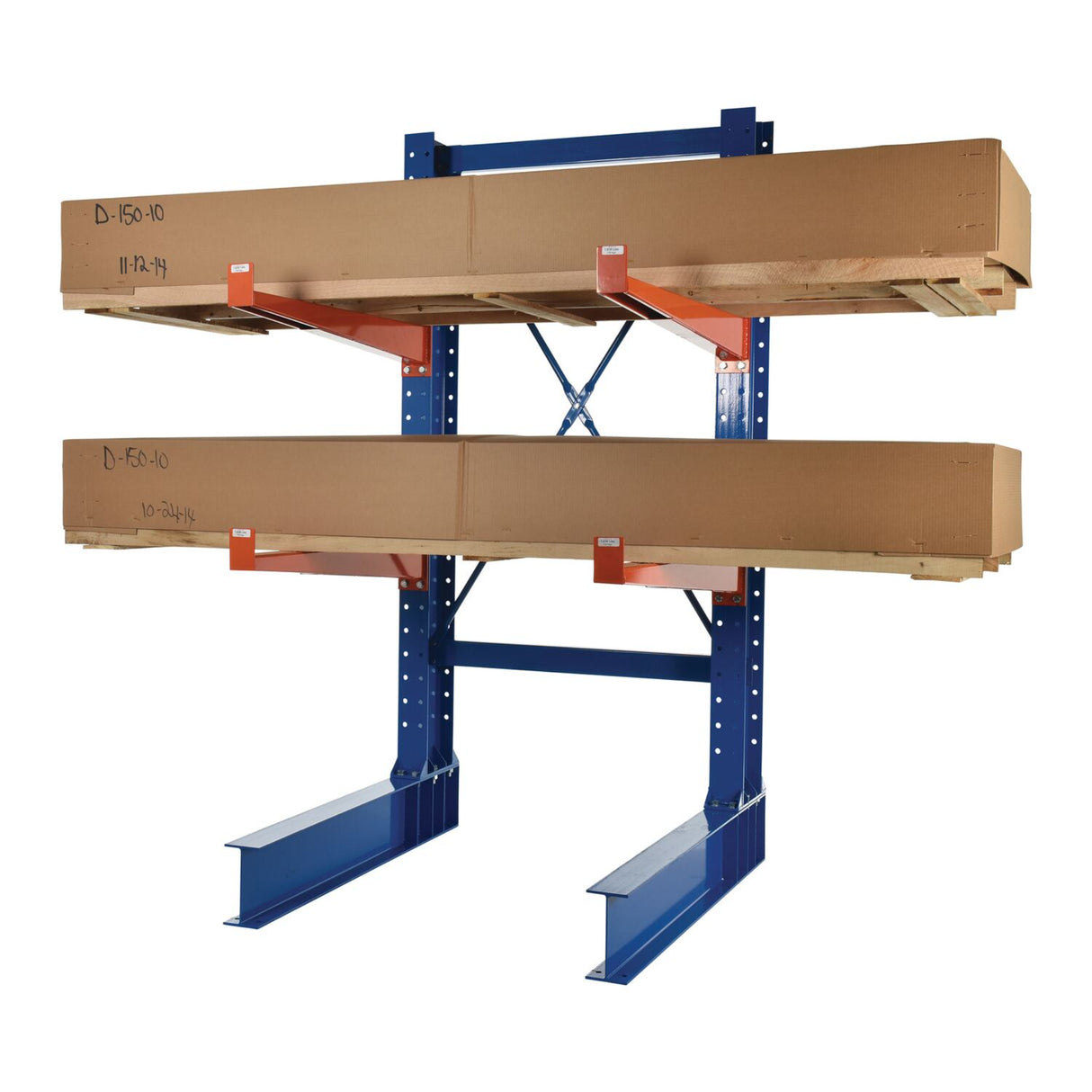 Vestil Heavy Duty Cantilever Rack Kits — Industrial Long Load Storage up to 86,000 lb
