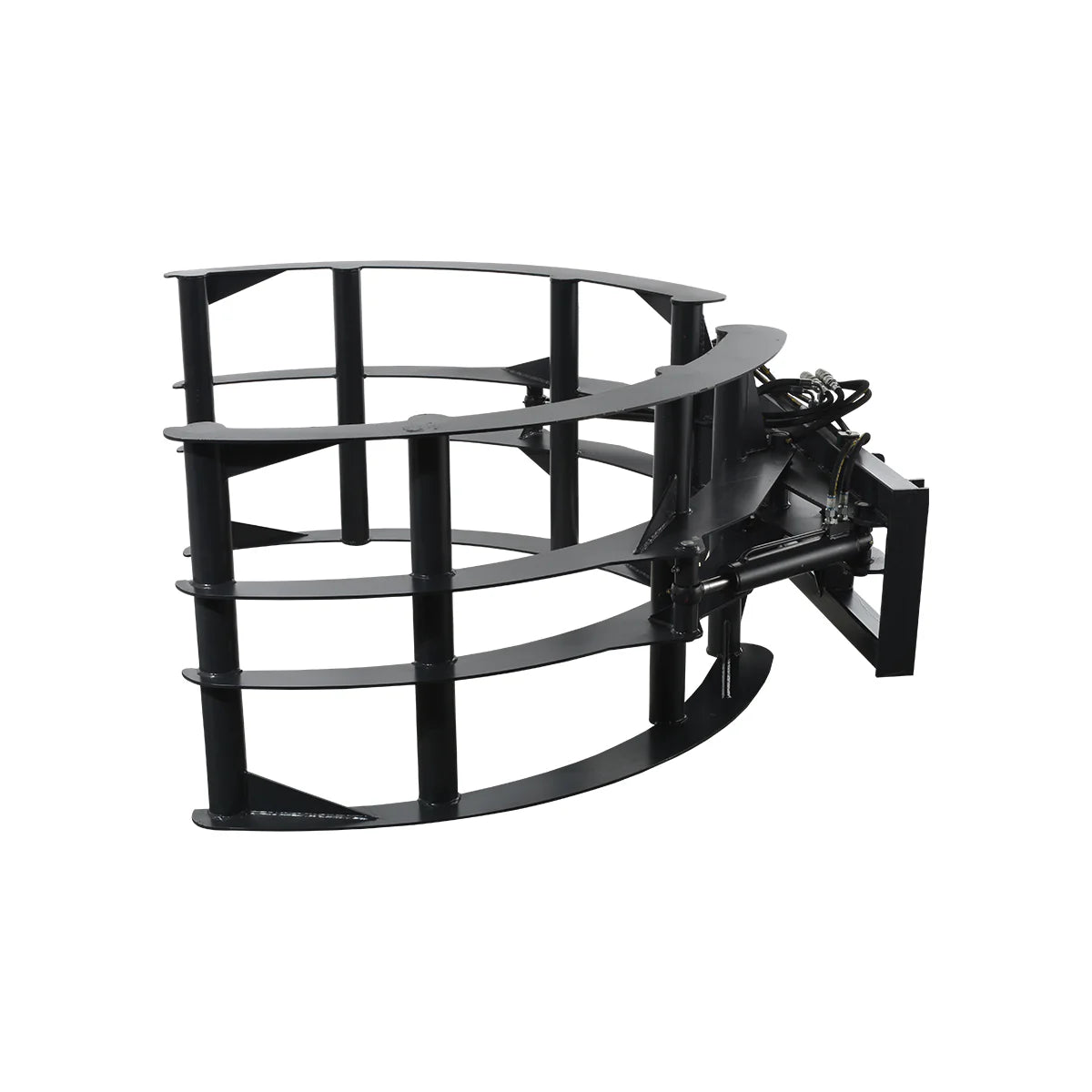 MechMaxx 2800 lb Skid Steer Round Hay Bale Grapple Attachment, HBG88