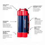 Makinex Hose2Go H2G-14 Portable Pressurized Water Supply 13.8L, 7–10 PSI, Pumpless