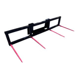 Top Dog Attachments Double Round Bale Spear for Skid Steer & Tractor