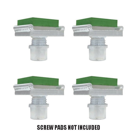 Challenger EVRB-15 1.5in Green Rubber Block Kit Set 4