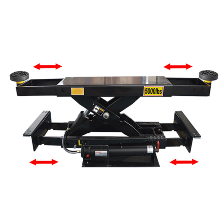 AMGO J5H Manual Rolling Bridge Jack – 5,000 lb Capacity